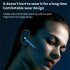 X7 Bluetooth Headset With Replaceable Battery Power Display Voice Control Driving Business Earphone black Three batteries boxed