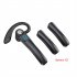 X7 Bluetooth Headset With Replaceable Battery Power Display Voice Control Driving Business Earphone black Three batteries boxed
