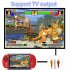 X7 Handheld Game Console for PSP Double Rocker Game Machine 4 3 Inch Left blue right red