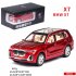 X7 High Simulation 1 24 SUV Sound Light Alloy Car Model Toy for Kids red