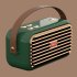 X7 Retro Speakers Outdoor Wireless Speaker With Handle Audio Home Outdoor Stereo Speaker For Home Kitchen Work Travelling black