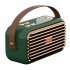 X7 Retro Speakers Outdoor Wireless Speaker With Handle Audio Home Outdoor Stereo Speaker For Home Kitchen Work Travelling black