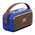 X7 Retro Speakers Outdoor Wireless Speaker With Handle Audio Home Outdoor Stereo Speaker For Home Kitchen Work Travelling black