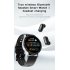 X7 Smart Watch Earphone Tws Bluetooth Call Music Offline Payment 1 32 Inches Screen Ultra thin Smartwatch Silver
