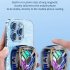 X76 Magnetic Mobile Phone Cooler Fast Cooling Phone Cooler Portable Phone Semiconductor Radiator Mobile Gaming Video Streaming Phone Fan Portable Quieter Coolin