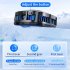 X76 Magnetic Mobile Phone Cooler Fast Cooling Phone Cooler Portable Phone Semiconductor Radiator Mobile Gaming Video Streaming Phone Fan Portable Quieter Coolin