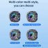 X76 Magnetic Mobile Phone Cooler Fast Cooling Phone Cooler Portable Phone Semiconductor Radiator Mobile Gaming Video Streaming Phone Fan Portable Quieter Coolin
