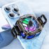 X76 Magnetic Mobile Phone Cooler Fast Cooling Phone Cooler Portable Phone Semiconductor Radiator Mobile Gaming Video Streaming Phone Fan Portable Quieter Coolin