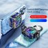 X76 Magnetic Mobile Phone Cooler Fast Cooling Phone Cooler Portable Phone Semiconductor Radiator Mobile Gaming Video Streaming Phone Fan Portable Quieter Coolin