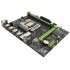 X79 Computer Motherboard Intel H61 LGA1356 Socket DDR3 RTL8111H Gigabit LAN Desktop System Board X79 A2