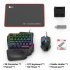 X8 Keyword Mouse Adapter Plug Play Video Games Accessories Keyboard Mouse Converter Compatible For Android System converter set