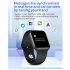 X8 Max Sports Smart Watch Touch screen Bluetooth compatible Heart Rate Blood Pressure Monitoring Waterproof Outdoor Fitness Bracelet Purple