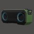 X8 Portable Speaker IPX7 Waterproof HD Sound True Wireless Pairing Portable Speaker Lightweight Travel Speakers For Smartphone Home Office green