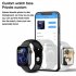 X8 Smart Watch Bluetooth compatible Calling Touch screen Heart Rate Blood Pressure Monitoring Waterproof Music Sports Bracelet black