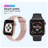X8 Smart Watch Bluetooth compatible Calling Touch screen Heart Rate Blood Pressure Monitoring Waterproof Music Sports Bracelet White