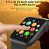 X8 Smart Watch Bluetooth compatible Calling Touch screen Heart Rate Blood Pressure Monitoring Waterproof Music Sports Bracelet White