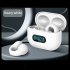 X8 Wireless Ear Clip Air Conduction Headphones Open Ear Headphones HD Sound Earphones For Running Cycling Workouts White