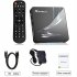 X88 Pro 12 Set top Box Rk3318 android 12 0 HD Dual band Wifi6 Bluetooth TV Box Black 2GB 16GB EU Plug