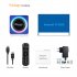 X88 Pro Smart TV Box Bluetooth 5 0 Compatible for Android 13 0 8k Rk3528 Wifi6 Dual Wifi 4GB RAM 32GB ROM US Plug
