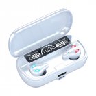 X9 Gaming Wireless  Headsets With Charging Box Tws Stereo No-delay Noise Reduction In-ear Sports Mini Bluetooth-compatible Headphones White