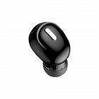 X9 Wireless Headphones Noise Canceling Earbuds Mini Sleeping Headphones Stereo Sound Earphones With Built In Mic Headphones For Smart Phones Tablet Laptop black