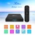 X96 4K Smart TV Set Up Box Air Android 9 0 HD Network Amlogic S905x3 black 2GB   16GB with G10 voice remote control