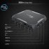 X96 MaX Android TV BOX 4 16GB Quad Core Dual Wifi 4K Media Player EU Plug  No Wall Hanging 