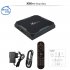X96 MaX Android TV BOX 4 16GB Quad Core Dual Wifi 4K Media Player EU Plug  No Wall Hanging 