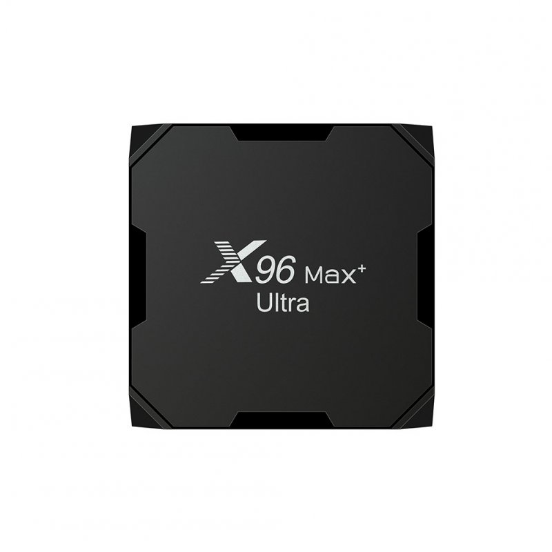 X96 Max+ Ultra Set Top Box S905x4 Compatible For Android 11 4g/64g 8k Dual Band Hd Media Player 4GB+32GB (EU Plug)