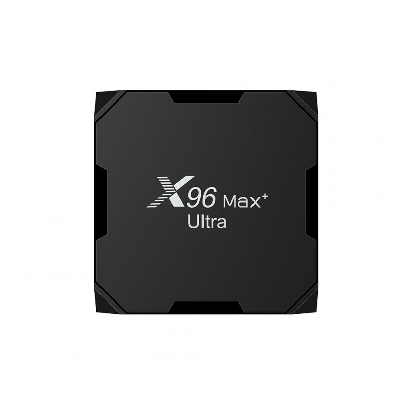 X96 Max+ Ultra Set Top Box S905x4 Compatible For Android 11 4g/64g 8k Dual Band Hd Media Player 4GB+32GB(US Plug)