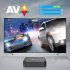 X96Mini Android 11 Smart TV Box S905w2 Quad Core 2 4g 5 8g Wireless Wifi Media Player with RC Black EU Plug 1G 8G