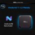 X96mini Network Stb S905w 4k Hd Wifi Remote Control Intelligent Tv Box Compatible For Android Ios US Plug 1 8GB