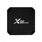 X96mini Network Stb S905w 4k Hd Wifi Remote Control Intelligent Tv Box Compatible For Android Ios US Plug 1 8GB