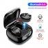 XG12 TWS Earphones Bluetooth5 0 Sports Headphones Wireless Connection Compatible for Cellphone Tablet Laptop  red