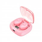 XG8 Wireless Earbuds Ultra Long Playtime Sleeping Headphones With Power Display Charging Case Earbuds For Sports Working pink