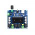 XH A105 Bluetooth 5 0 TDA7498 Digital Amplifier Board 2x100W Stereo Audio AMP Module Support TF Card AUX board   shell