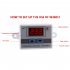 XH W3001 Temperature Controller Digital LED Temperature Controller DC12 AC220V ZJ0182 1