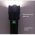 XHP 70 LED Flashlight USB Rechargeable 3 Modes Adjustable Camp Torch for Outdoor black Model 1476B