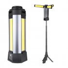 XHP50 LED Work Light With Stand Multi functional Strong Light COB Digital Display Magnetic Work Light