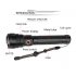 XHP70 LED Flashlight USB Rechargeable Zoomable Torch Lamp for Outdoor Camping 1915A  Long P70 USB cable