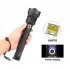 XHP70 Zoomable Focus LED Flashlight High Brightness Battery Display Torch with 2 Batteries Charger 2x26650 battery