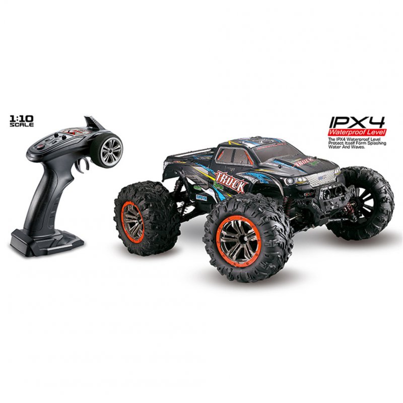 XINLEHONG TOYS RC Car 9125 2.4G 1:10 1/10 Scale Racing Cars Car Supersonic Truck Off-Road Vehicle Electronic Toy blue