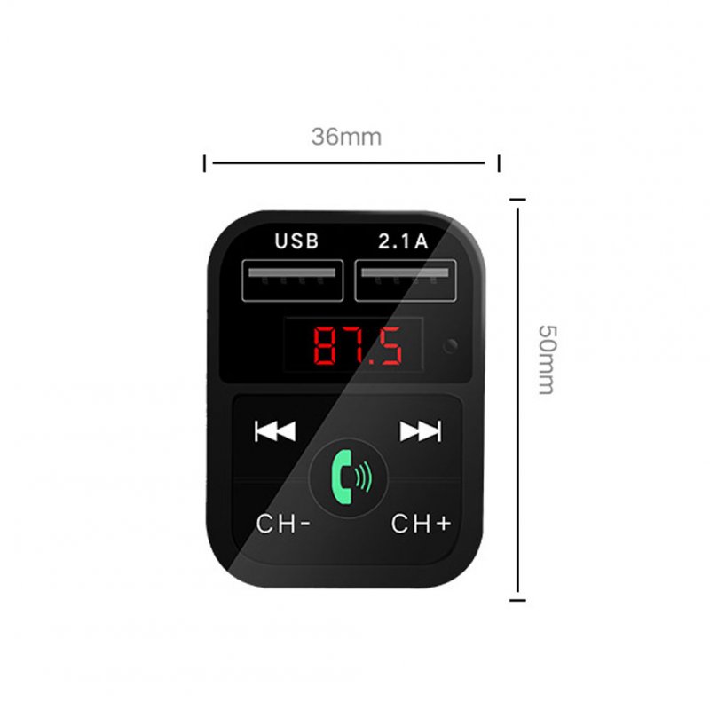 Car  Integrated  Mp3  Player Card Car B2 Bluetooth-compatible Hands-free Fm Transmitter 