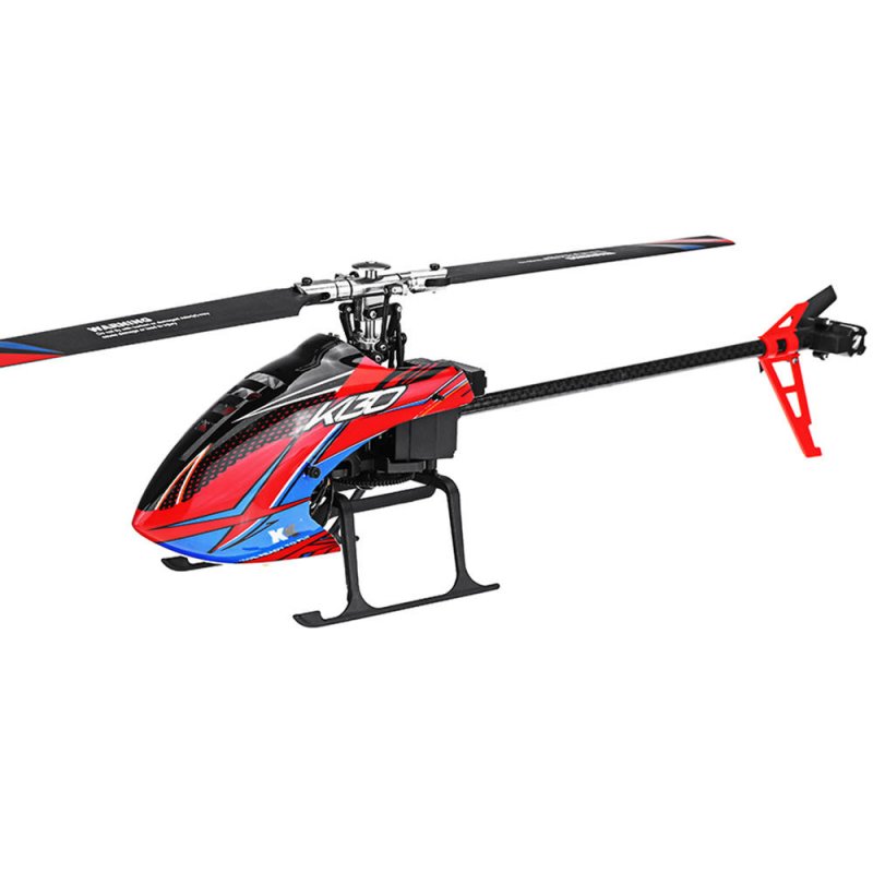 XK K130 2.4G 6CH Brushless 3D6G System Flybarless RC Helicopter BNF Compatible with FUTABA S-FHSS  Without remote control 2 battery