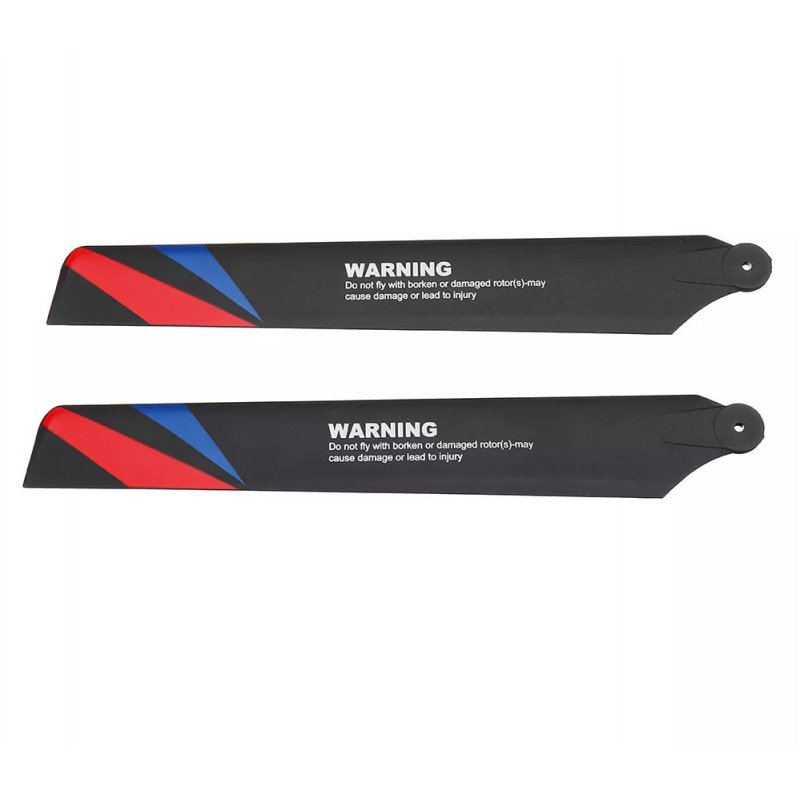 XK K130 RC Helicopter Parts Carbon Fiber Main Blade 4.01.K130.0003.001 2 pairs