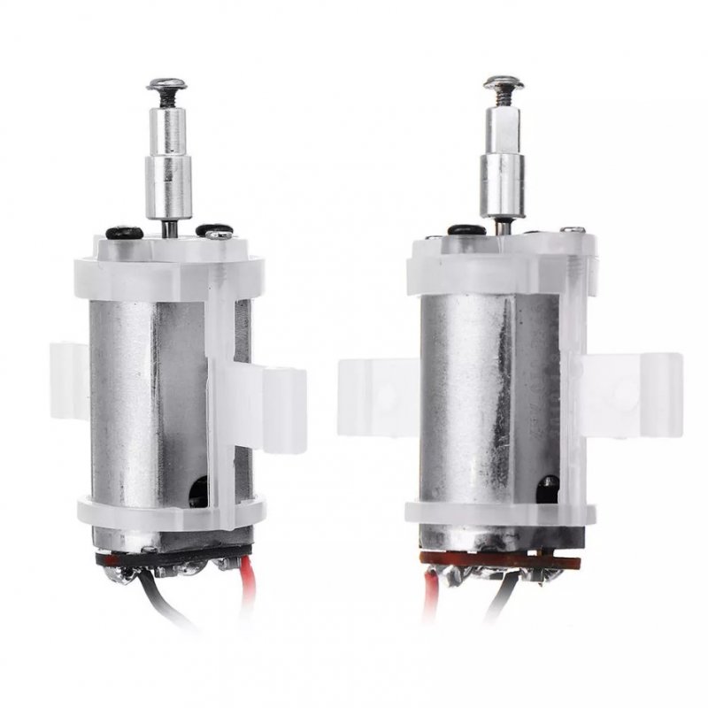 XK X420 420mm 3D6G VTOL FPV RC Airplane Spare Part 6V 20000rpm 2P 155mm CW&CCW Brushed Motor 1 Pair Silver