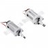 XK X420 420mm 3D6G VTOL FPV RC Airplane Spare Part 6V 20000rpm 2P 155mm CW CCW Brushed Motor 1 Pair Silver