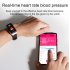 XM1 Bluetooth Earphone Sports Bracelet Color Screen Heart Rate Blood Pressure Monitor  Silver