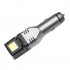 XPG COB Flashlight Waterproof Magnetic Folding Outdoor Light with Safety Hammer gray