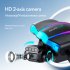XT105 2 4G WIFI Rc Drone With 4K Camera Foldable Aerial Photography Optical Flow Positioning Obstacle Avoidance Brushless RC Quadcopter For Birthday Gifts 1 bat